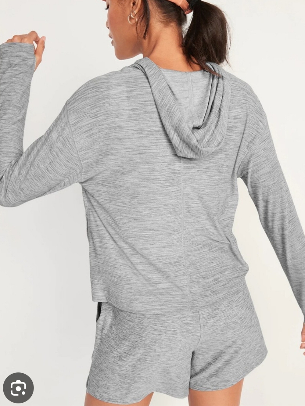 Old Navy Breathe ON 5-Piece Activewear Bundle | Gray & Green | Size M